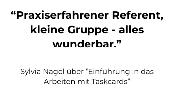 Zitate von Teilnehmenden des Bildungswerks