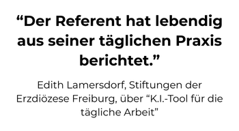 Zitate von Teilnehmenden des Bildungswerks
